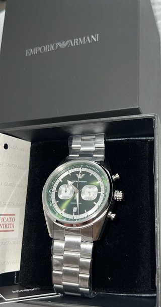 Reloj Emporio Armani Cronógrafo Verde