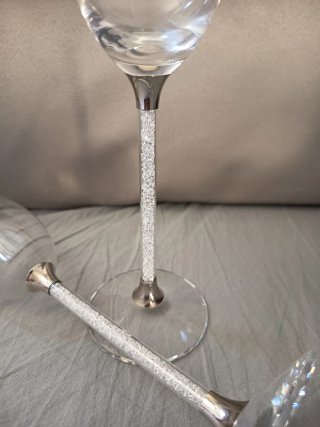 Calici flute cristallo Swarovski