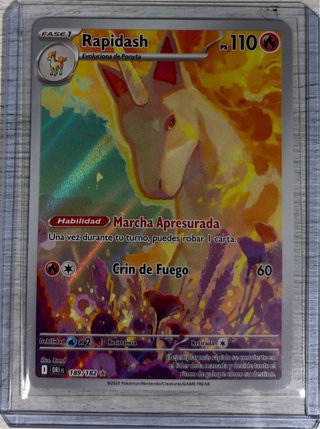 Carta Pokémon Rapidash 189/182