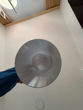 2 Lámparas Colgantes Metálicas