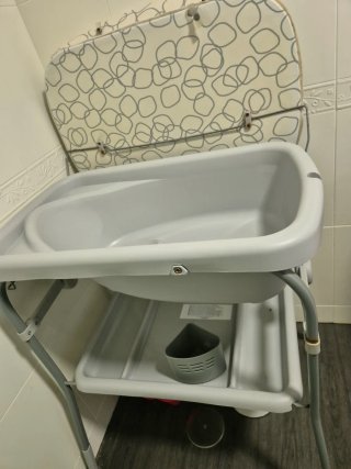 Bañera cambiador para bebé