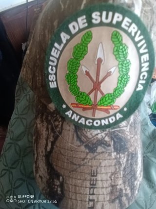 Gorra Escuela Supervivencia Anaconda Camuflaje