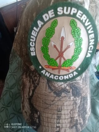 Gorra Escuela Supervivencia Anaconda Camuflaje