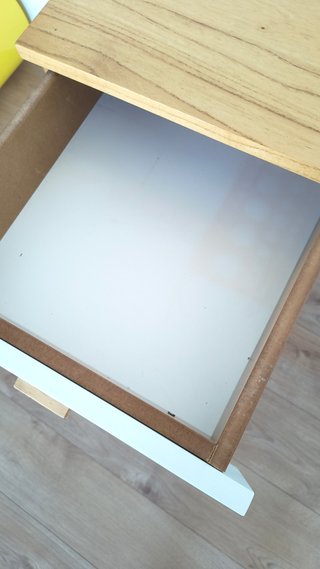 Escritorio Nórdico Blanco y Madera