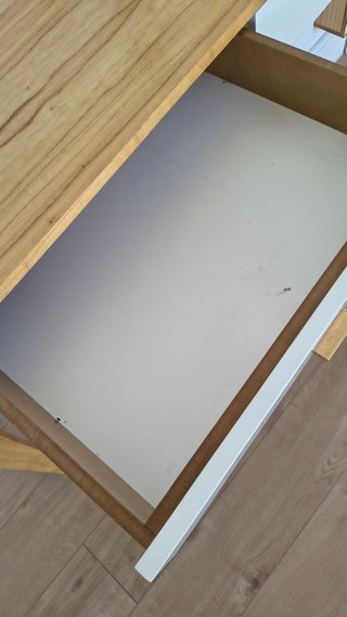 Escritorio Nórdico Blanco y Madera