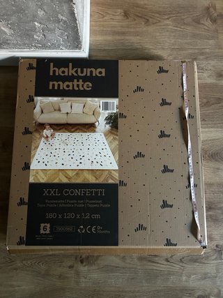 Alfombra puzzle XXL bebé guardería