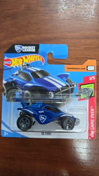 Hot Wheels Rocket League Octane Azul