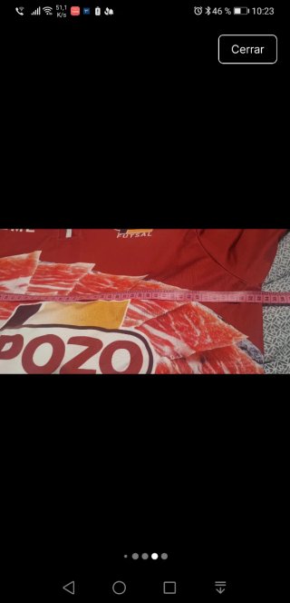 Camiseta El Pozo Futsal Jamón XL Kelme