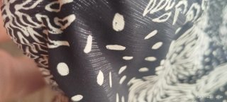Falda MIDI boho estampada t.50