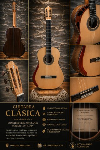 Guitarra Clásica Puertos Acústicos
