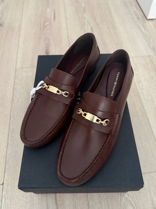 Zapatos Mocasines Mujer Tommy Hilfiger Marrones