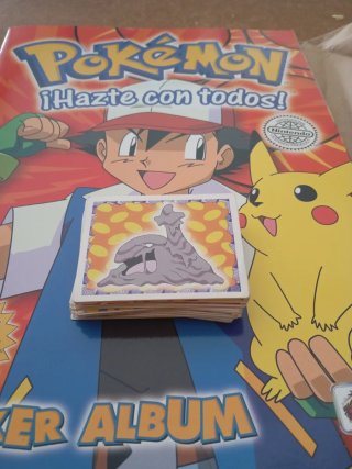 Cromos Pokémon Merlín 1ª Generación