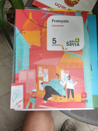 Français, 5 Primaria Pirouette : Más Savia