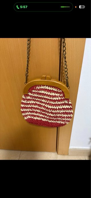 Bolso de rafia Pepe Jeans