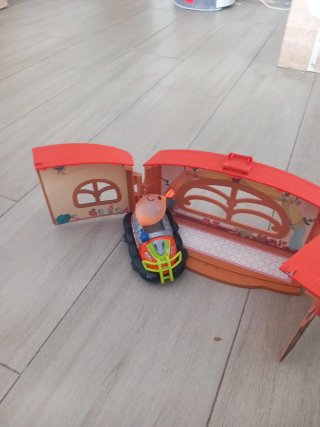Lote de juguetes casa y coche