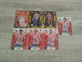 Pack 7 Cartas Fútbol Atlético de Madrid