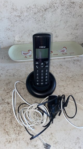 Teléfono Inalámbrico Digi Negro