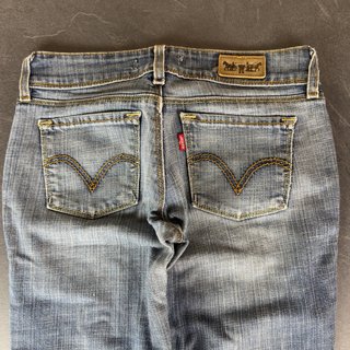 Levi's 571 Slim Fit Y2K Low Rise Jeans Vintage