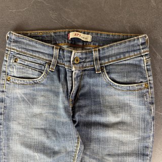 Levi's 571 Slim Fit Y2K Low Rise Jeans Vintage
