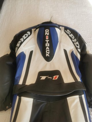 Mono de moto SPIDI 2 piezas piel