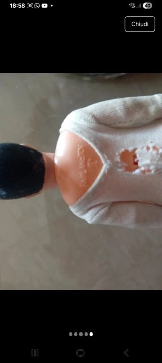 Omino vintage detersivo Sole Piatti anni '80