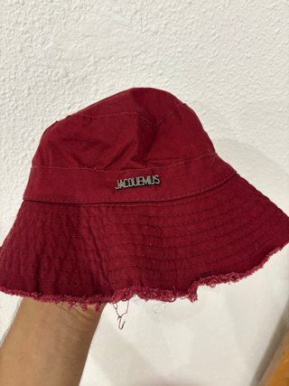 Sombrero bucket Jacquemus rojo