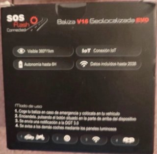 Baliza V16 homologada con geolocalización NUEVAS!!