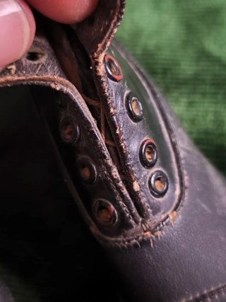 Antiguos zapatos de muestrario c. 1900