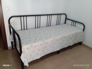 Diván Metálico Ikea Negro