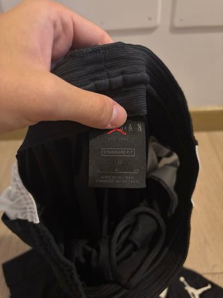 Pantaloncini Jordan Basket Neri/Bianchi Taglia S