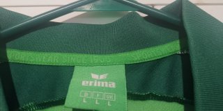 Polo deportivo Erima verde talla L