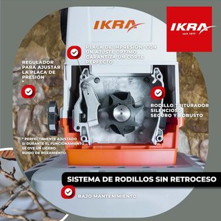 Trituradora eléctrica silenciosa Ikra ILH 3000A