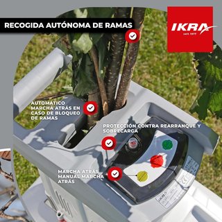 Trituradora eléctrica silenciosa Ikra ILH 3000A