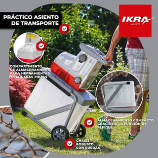 Trituradora eléctrica silenciosa Ikra ILH 3000A