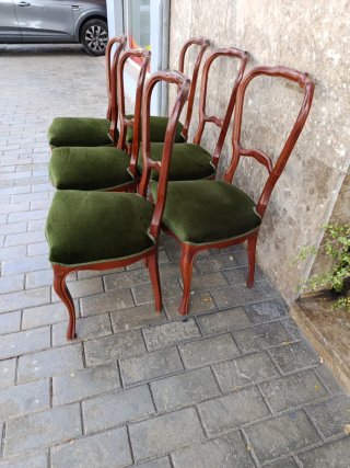 Juego de 6 Sillas de Comedor