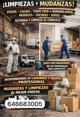 mudanzas y limpiezas