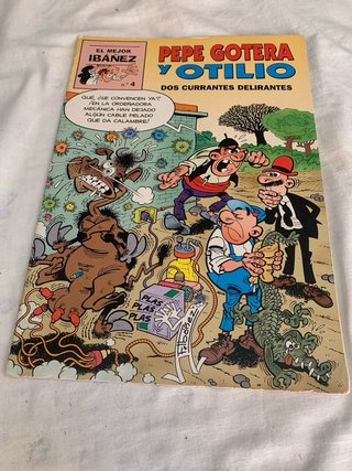 Lote de 4 comics Ibañez