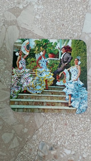 Posavasos Flamenco