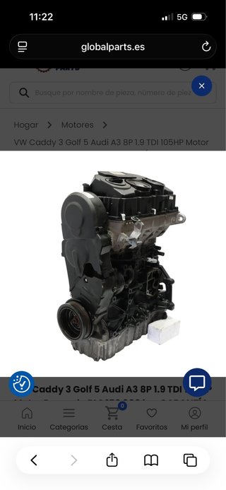 Despiece Motor 1.9 BLS