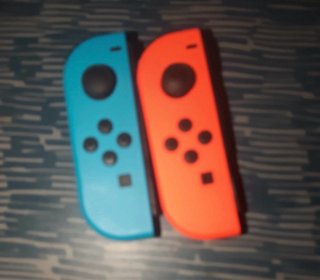 Joycons Originales Nintendo Switch Azul y Naranja