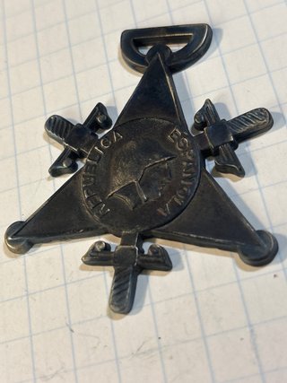 Réplica Medalla Brigadas Internacionales Años 80