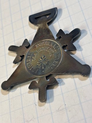 Réplica Medalla Brigadas Internacionales Años 80