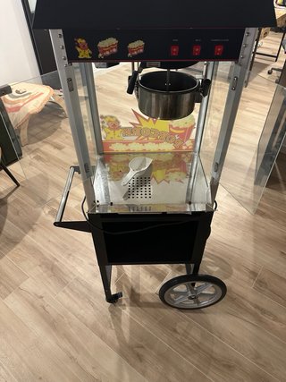 Máquina Palomitas Profesional con Carrito