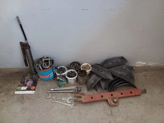 Barra tiro tractor, Apolcadoras, Bomba engrase