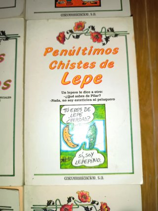 Lote 6 Libros de Chistes y Humor Variado