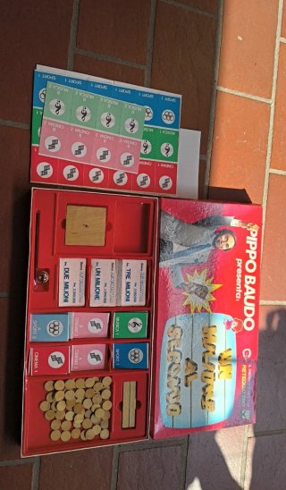 Gioco da tavolo Un milione al secondo vintage
