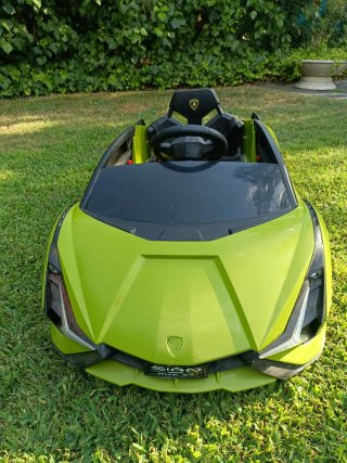 Coche Eléctrico Infantil Lamborghini Verde
