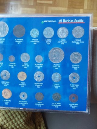 Colección Monedas Historia de la Peseta