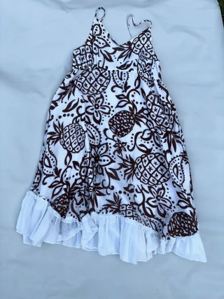 Vestido Verano Niña Talla 16 Piñas