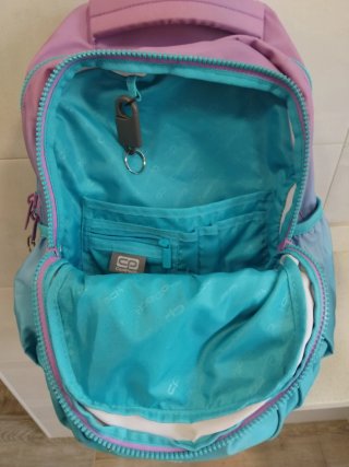 Mochila CoolPack degradado morado y azul